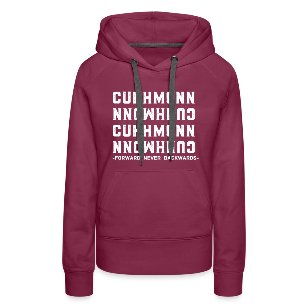 Women’s Cuhhmonn Hoodie - burgundy