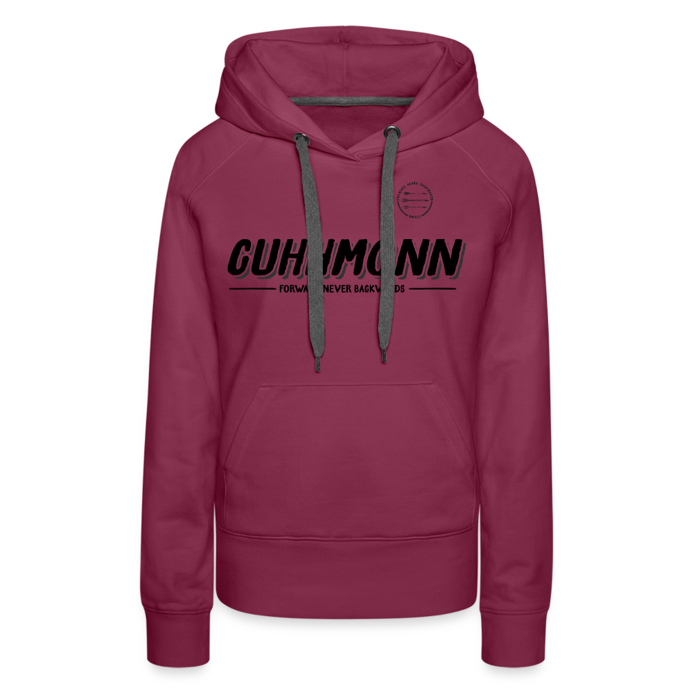 Women’s Cuhhmonn Hoodie - burgundy