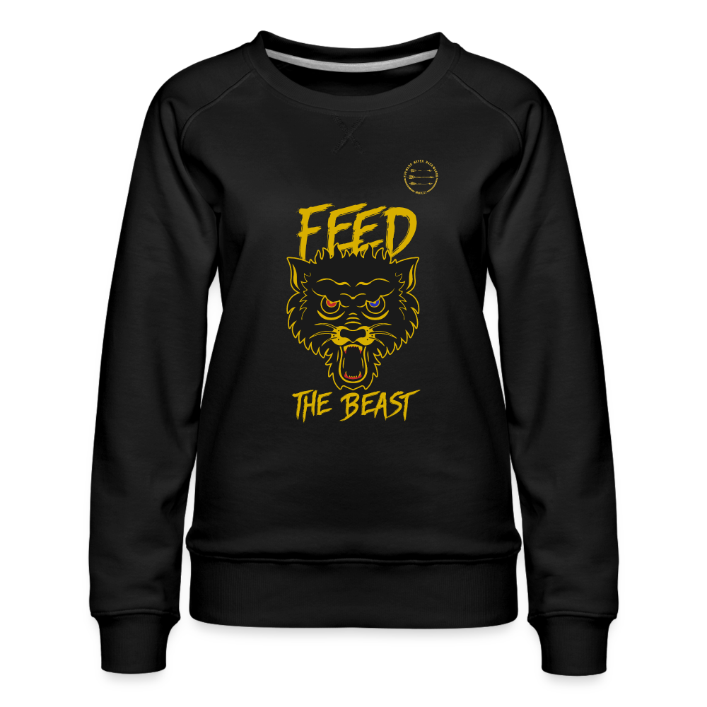 Women’s Feed the Beast Sweatshirt - black