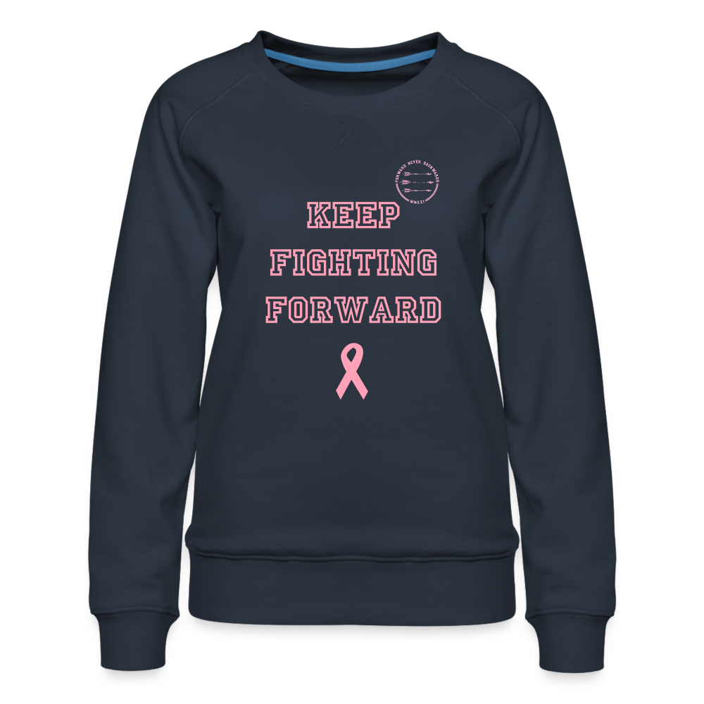 Women’s Keep Fighting Forward Sweatshirt - navy