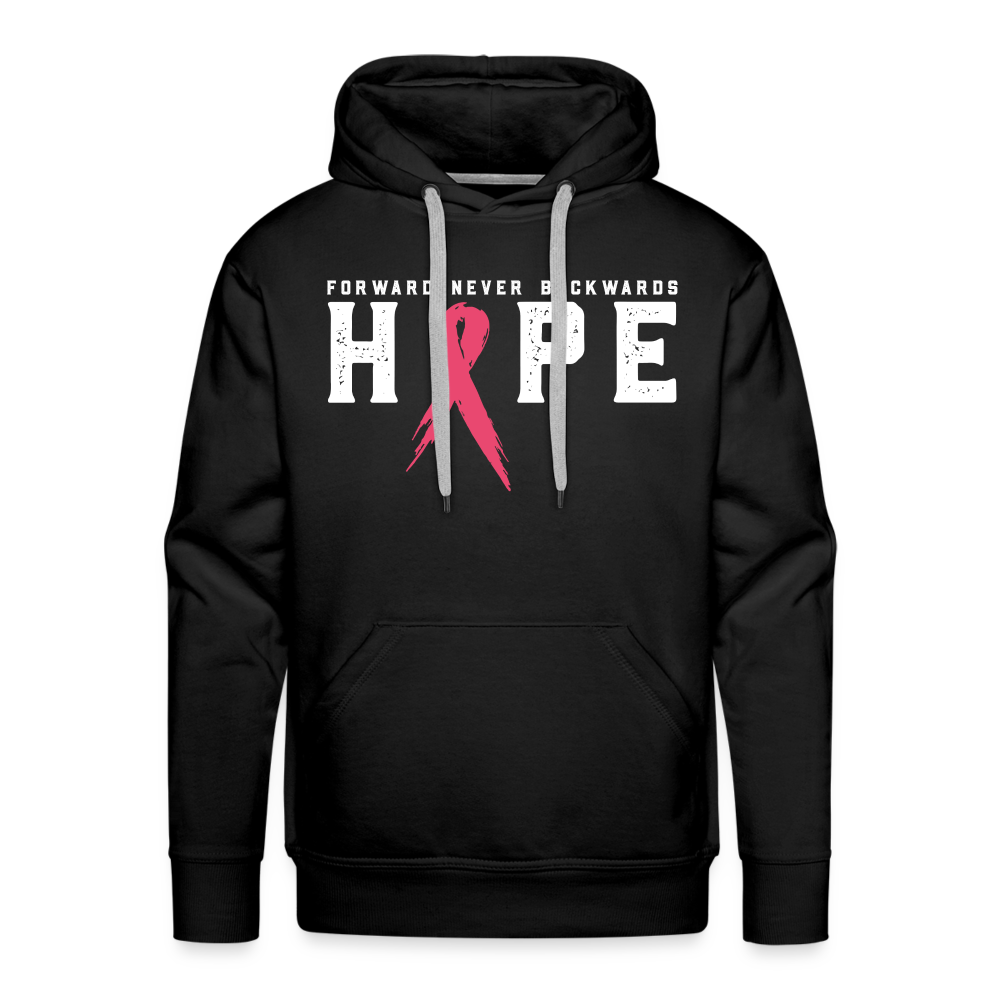 Men’s Breast Cancer Hoodie - black