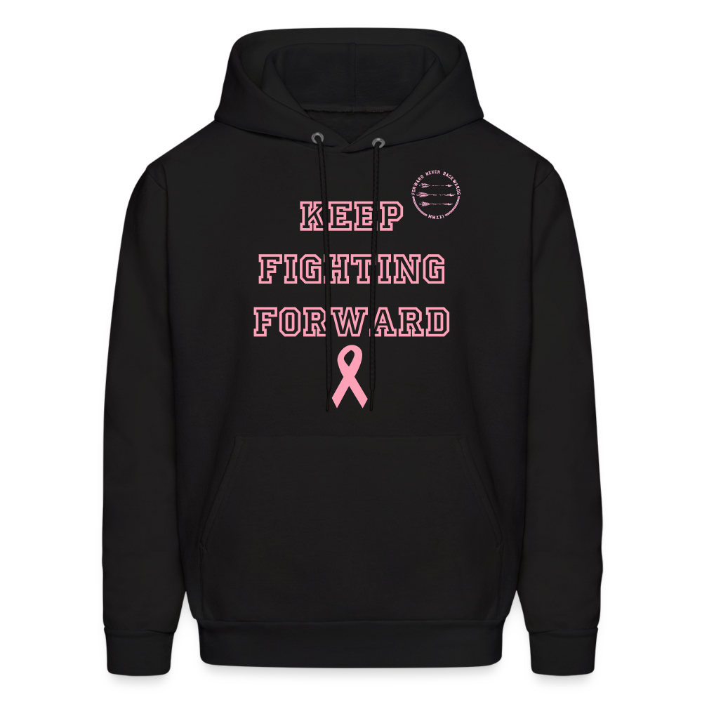 Men's Keep Fighting Forward Hoodie - black