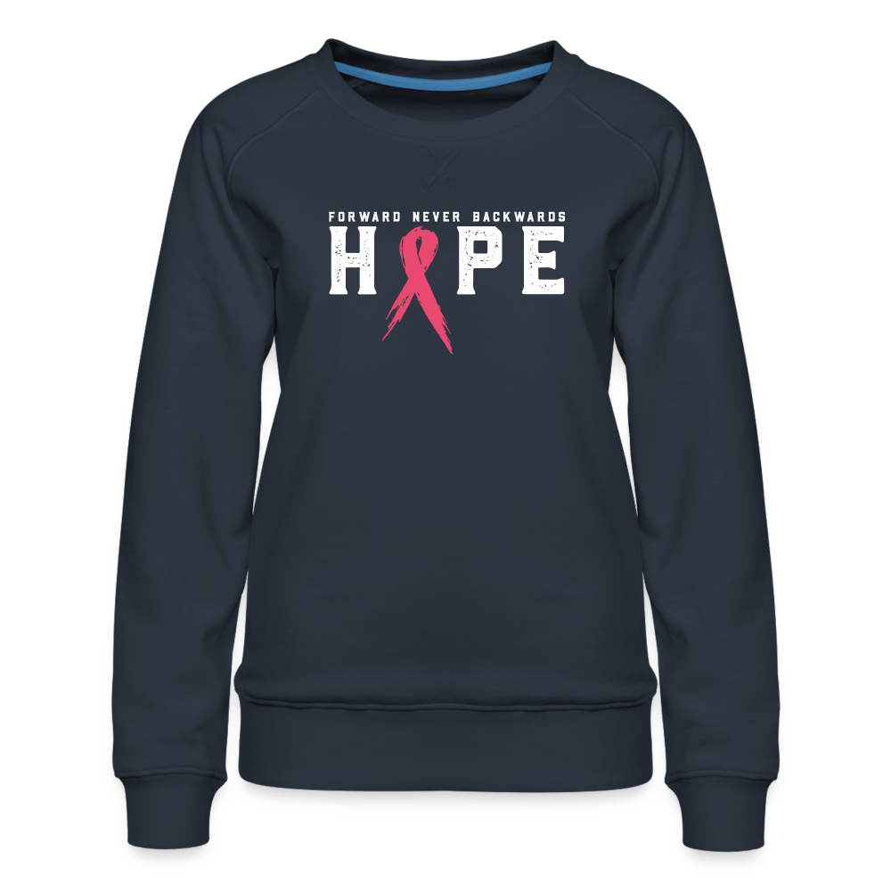 Women’s Breast Cancer Sweatshirt - navy