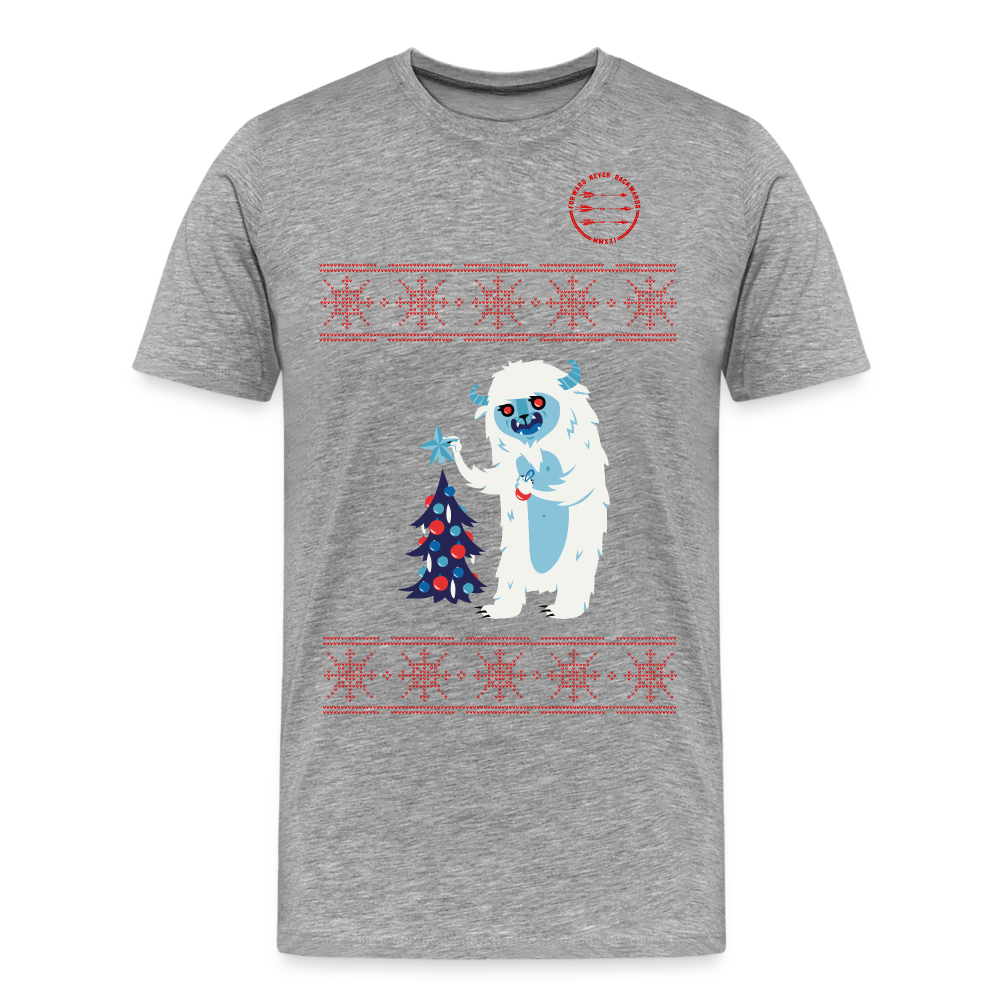 Men's Ugly Christmas T-Shirt - heather gray