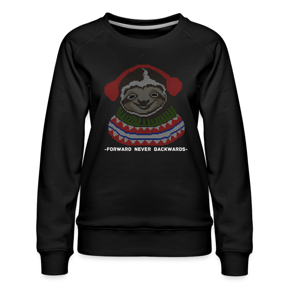 Women’s Ugly Christmas Sweatshirt - black