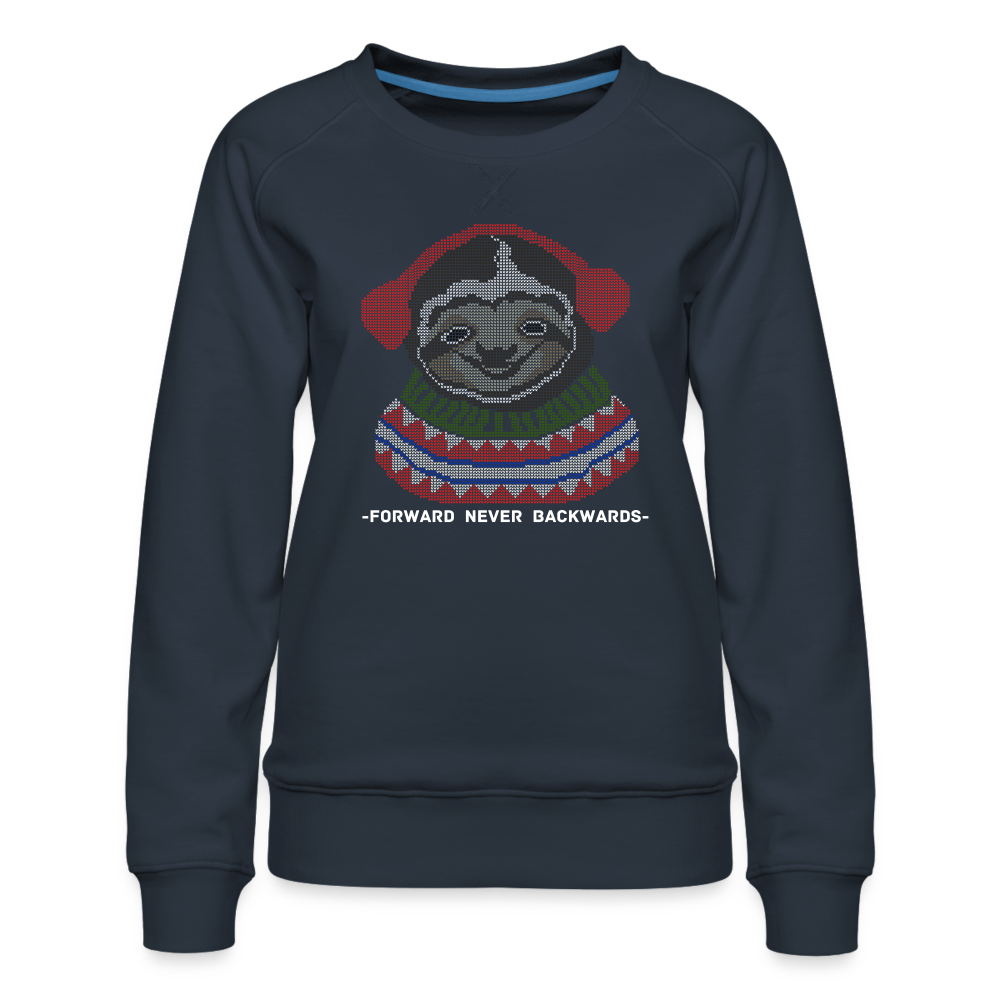 Women’s Ugly Christmas Sweatshirt - navy