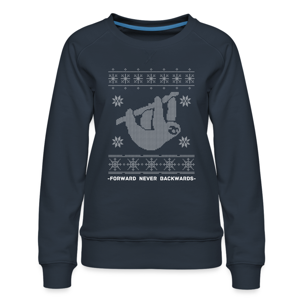 Women’s Ugly Christmas Sweatshirt - navy