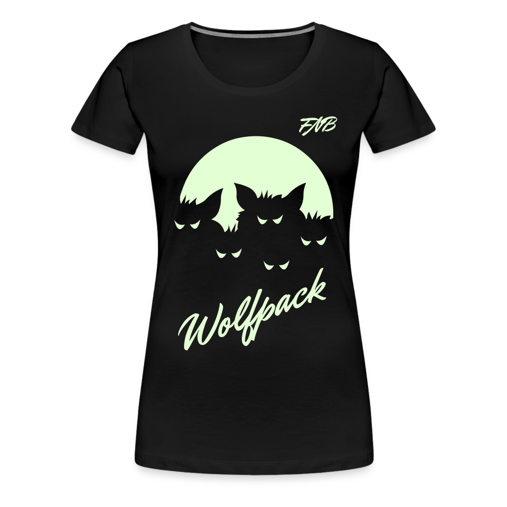 Women’s Wolfpack Glow in the Dark - black