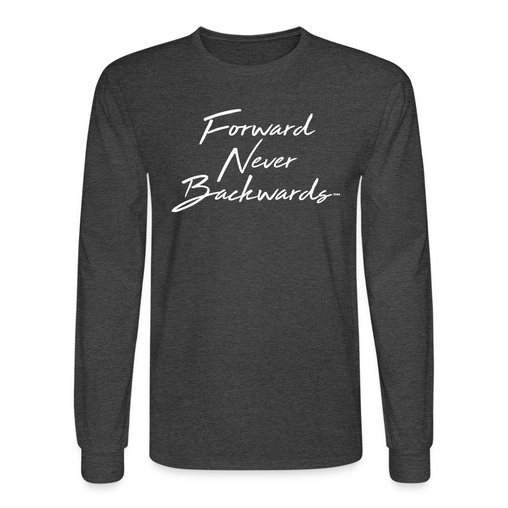 Men's Long Sleeve T-Shirt - heather black