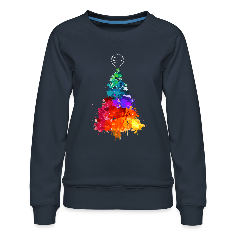 Women’s Christmas Sweatshirt - navy