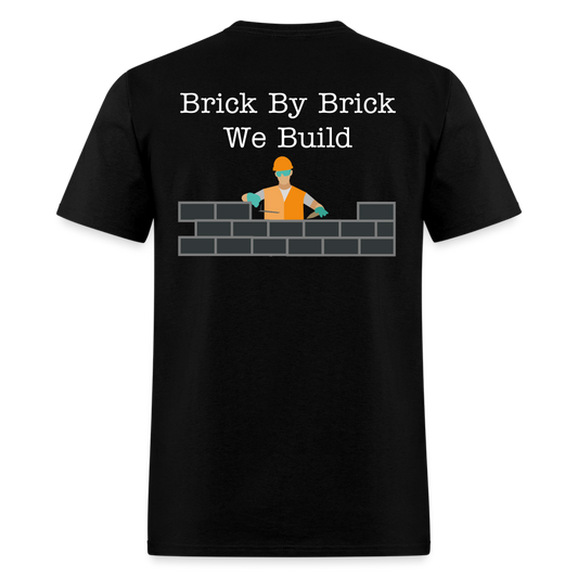 Brick by Brick T-shirt - black