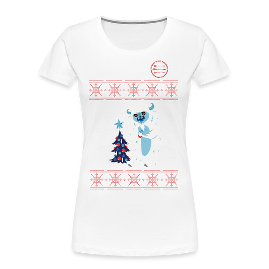 Women’s Ugly Christmas T-Shirt - white