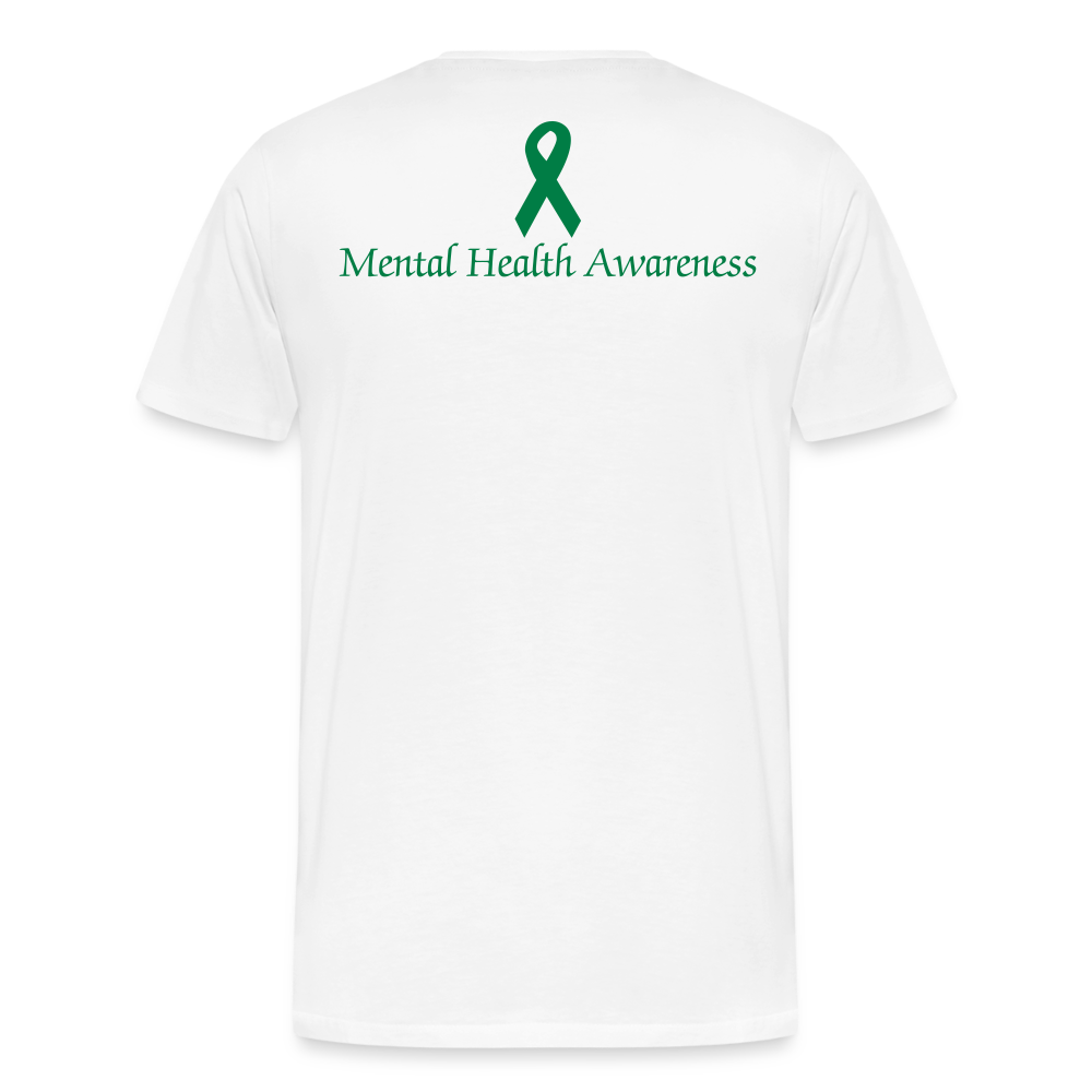 Men's Mental Health Awareness T-shirt - white