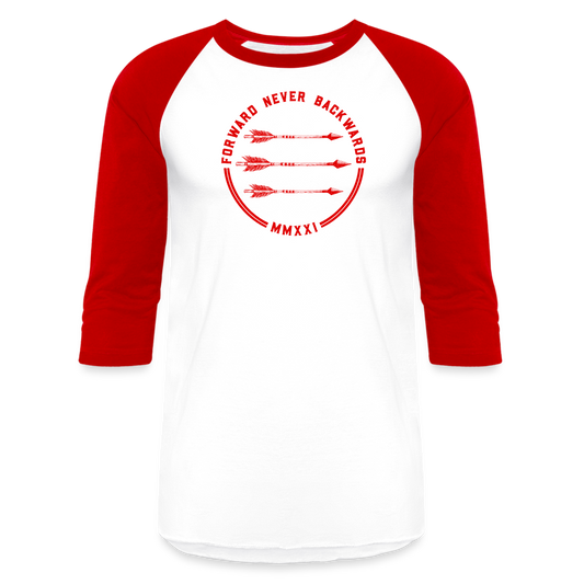 FNB Baseball T-Shirt - white/red