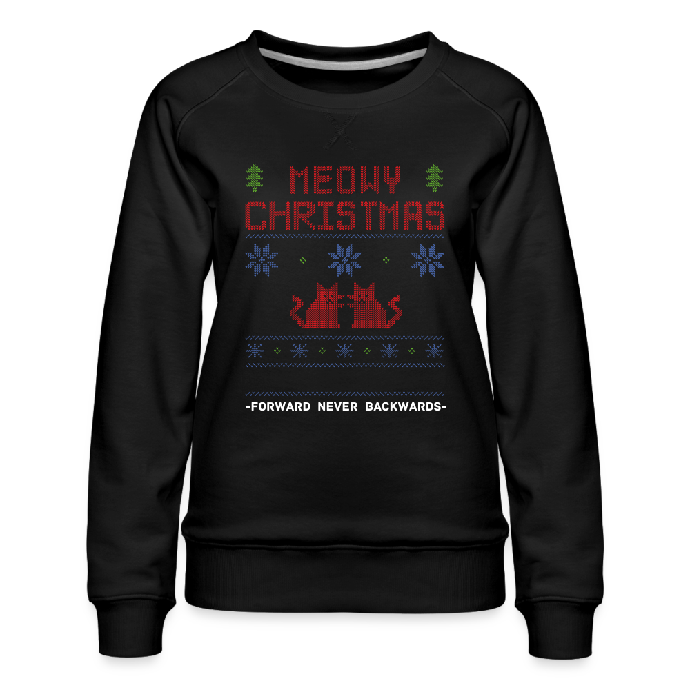 Women’s Ugly Christmas Sweatshirt - black