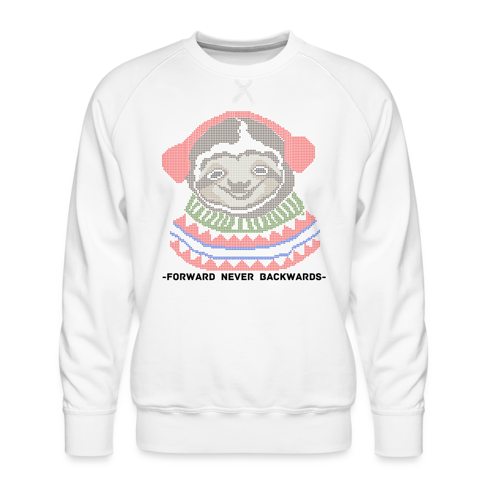 Men’s Ugly Christmas Sweatshirt - white