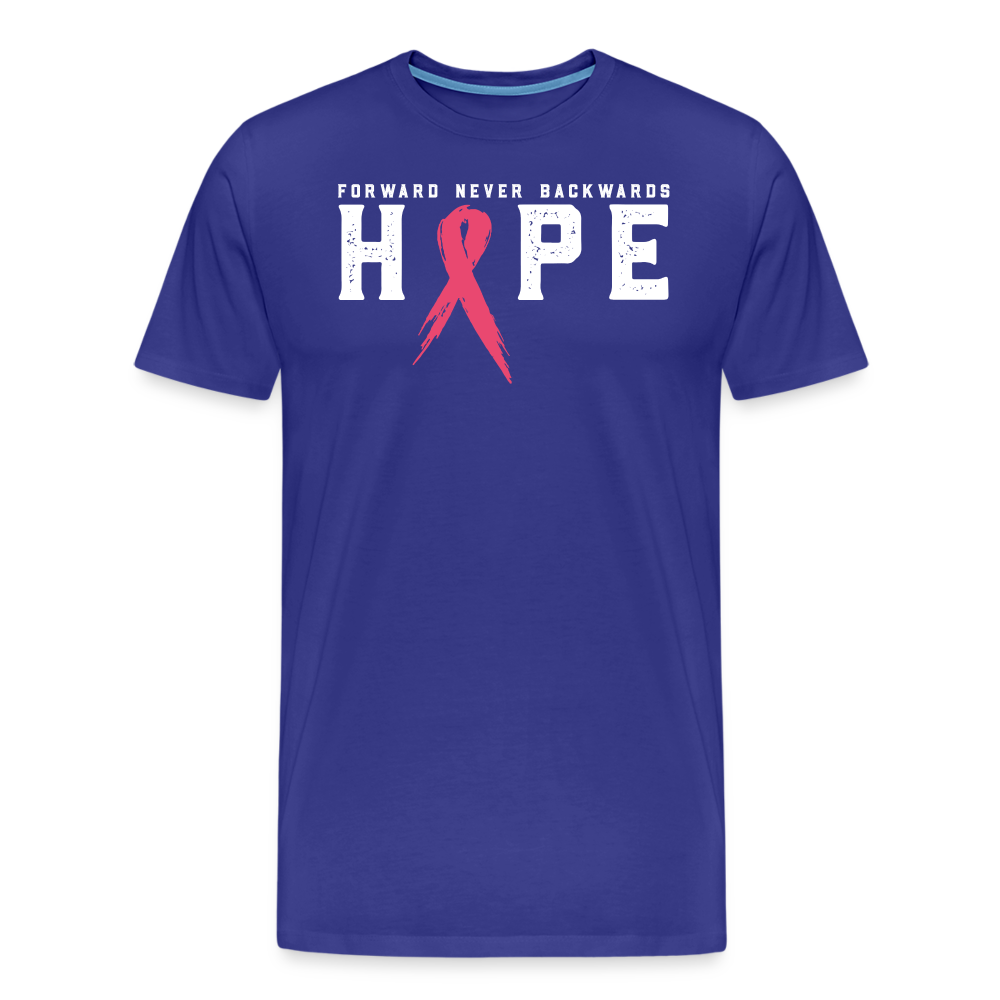 Men's Breast Cancer T-Shirt - royal blue