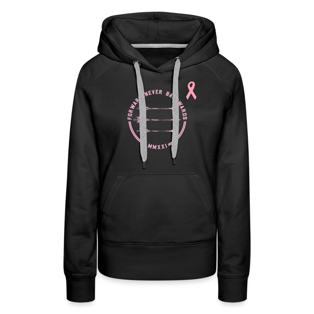 Women’s Breast Cancer Hoodie - black