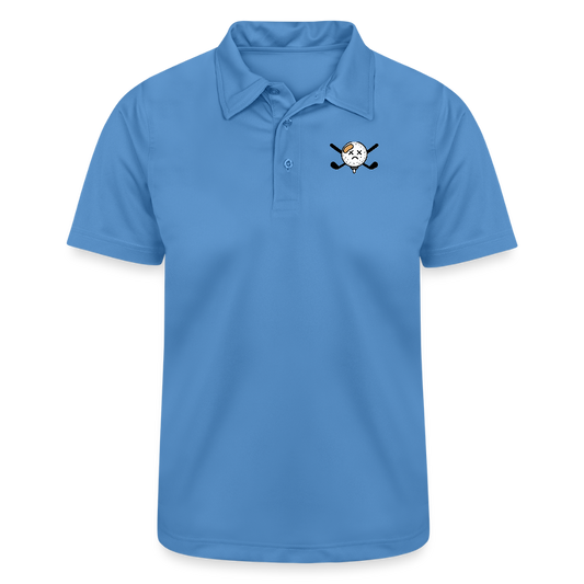 Free Mulligans Polo - light blue