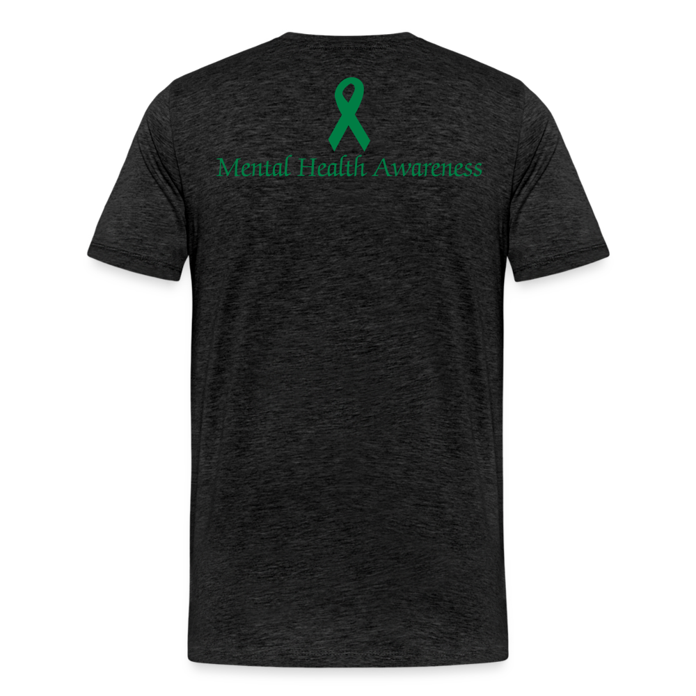 Men's Mental Health Awareness T-shirt - charcoal grey