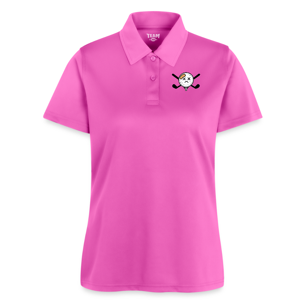 Ladies' Free Mulligans Polo -  pink
