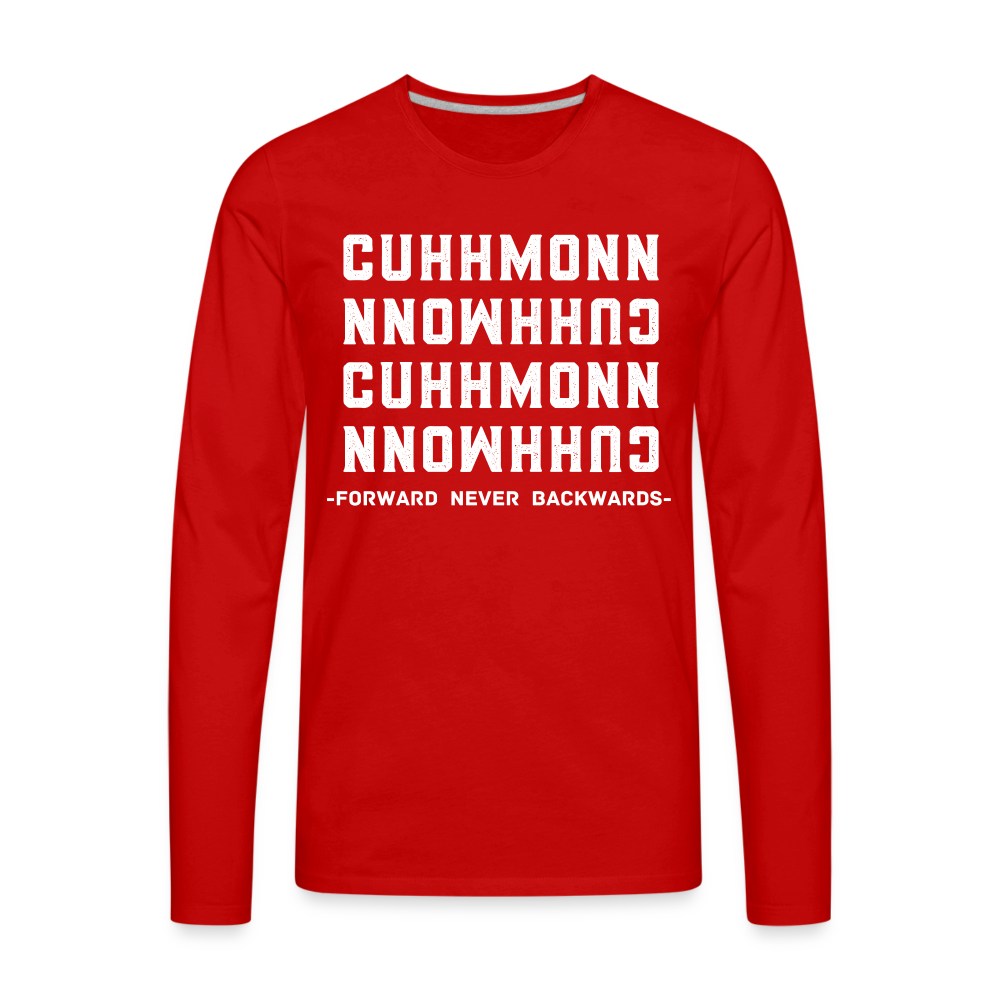 Men's Cuhhmonn Long Sleeve T-Shirt - red