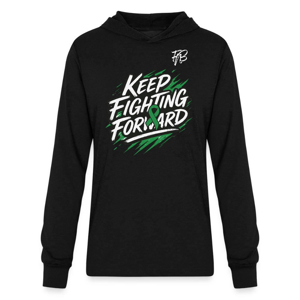 Keep Fighting Forward Hoodie Shirt - black