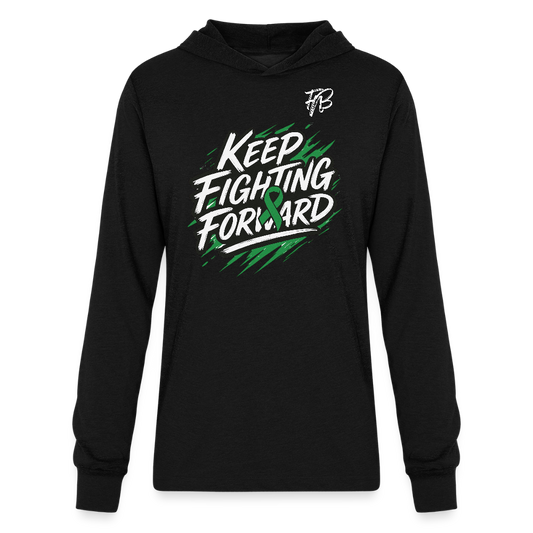 Keep Fighting Forward Hoodie Shirt - black