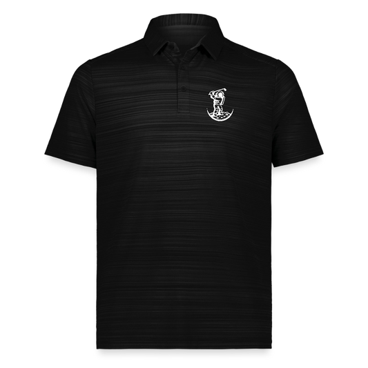 To the Moon Golf Polo - black