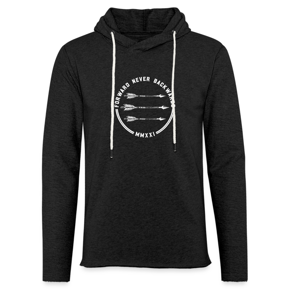 FNB Lightweight Terry Hoodie - charcoal grey