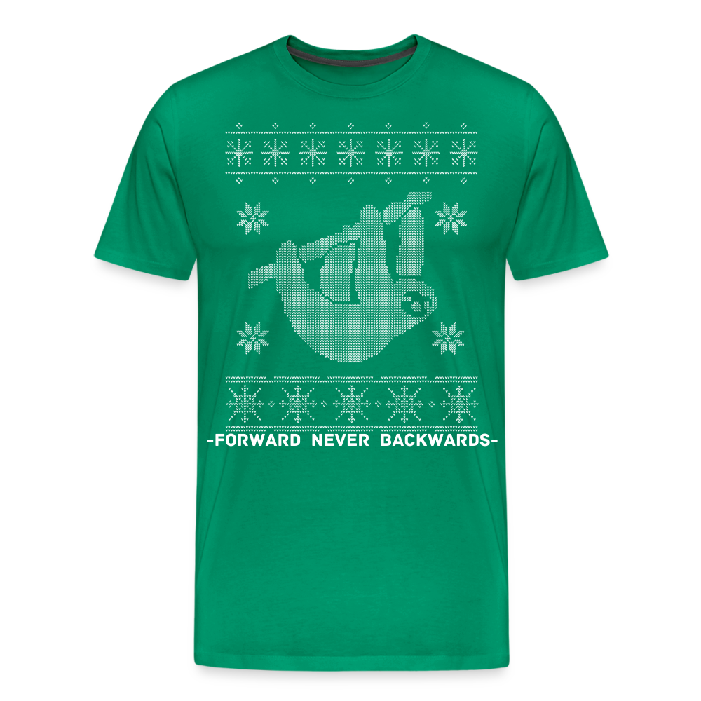 Men's Ugly Christmas Shirt - kelly green