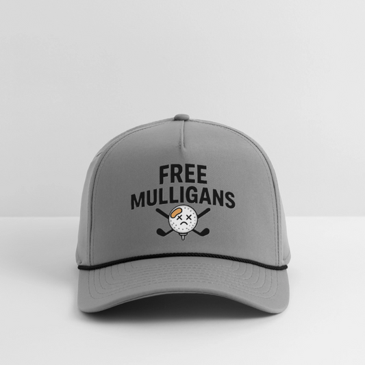 Free Mulligans Cap - gray/black