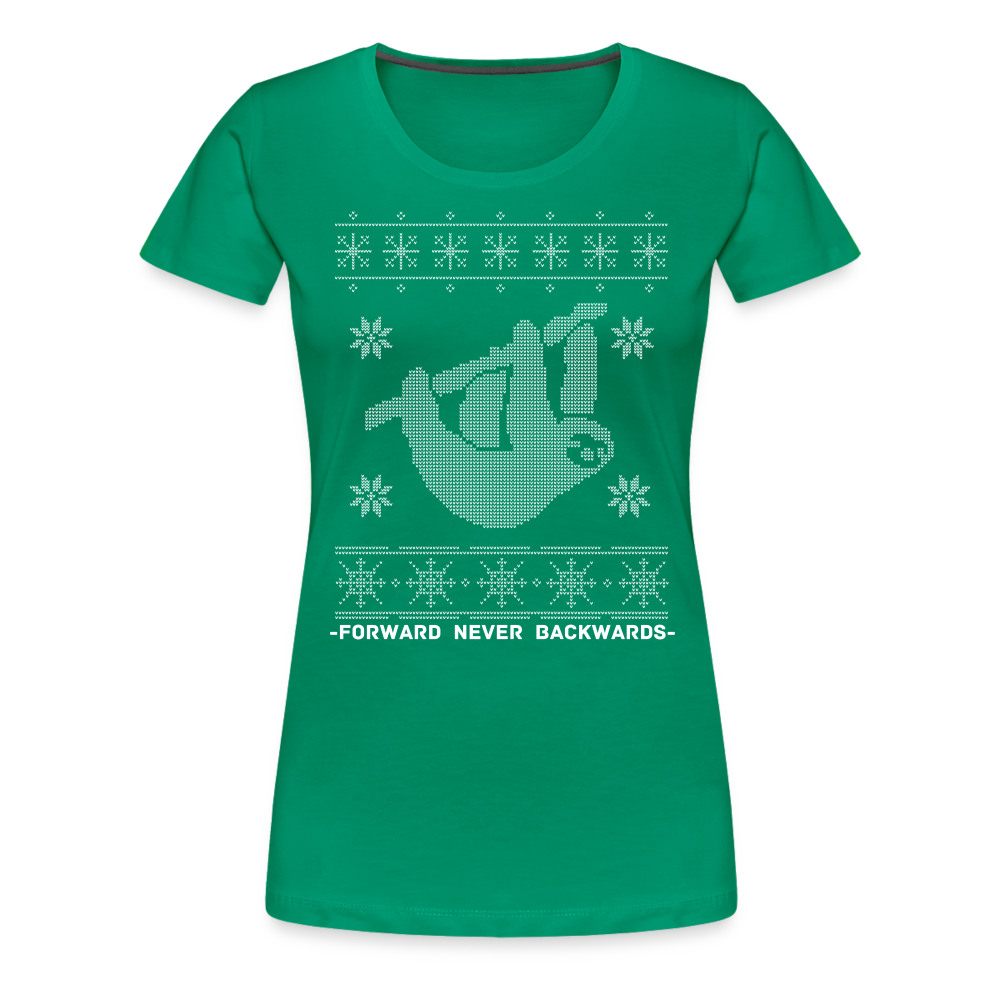 Women’s Ugly Christmas T-Shirt - kelly green