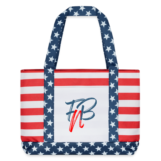 FNB Patriotic Tote Bag - red/white/blue 