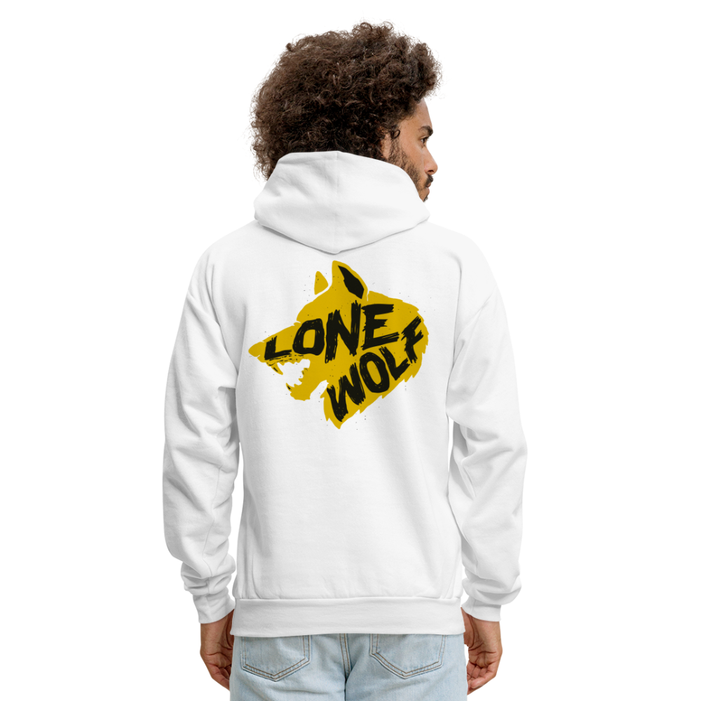 Lone Wolf Hoodie - white