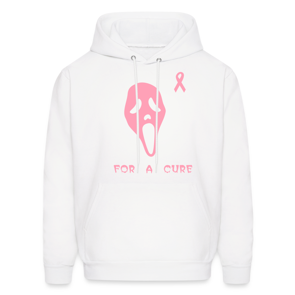 Breast Cancer Halloween Hoodie - white