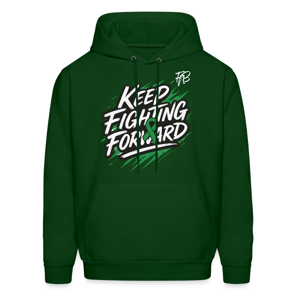 Keep Fighting Forward Hoodie - forest green