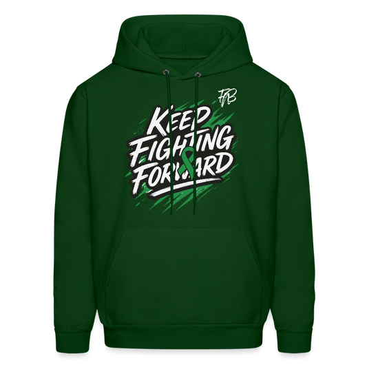 Keep Fighting Forward Hoodie - forest green