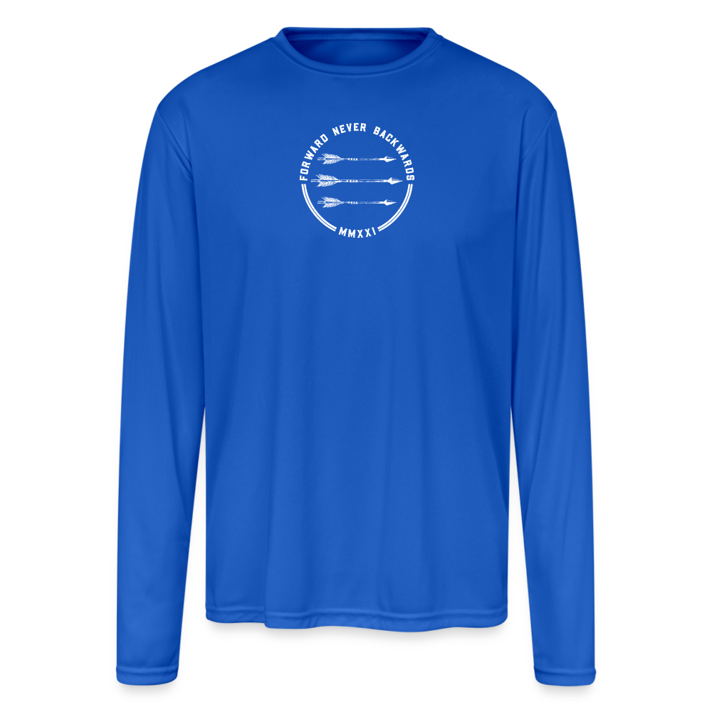 Men's FNB Performance Long Sleeve T-Shirt - royal blue