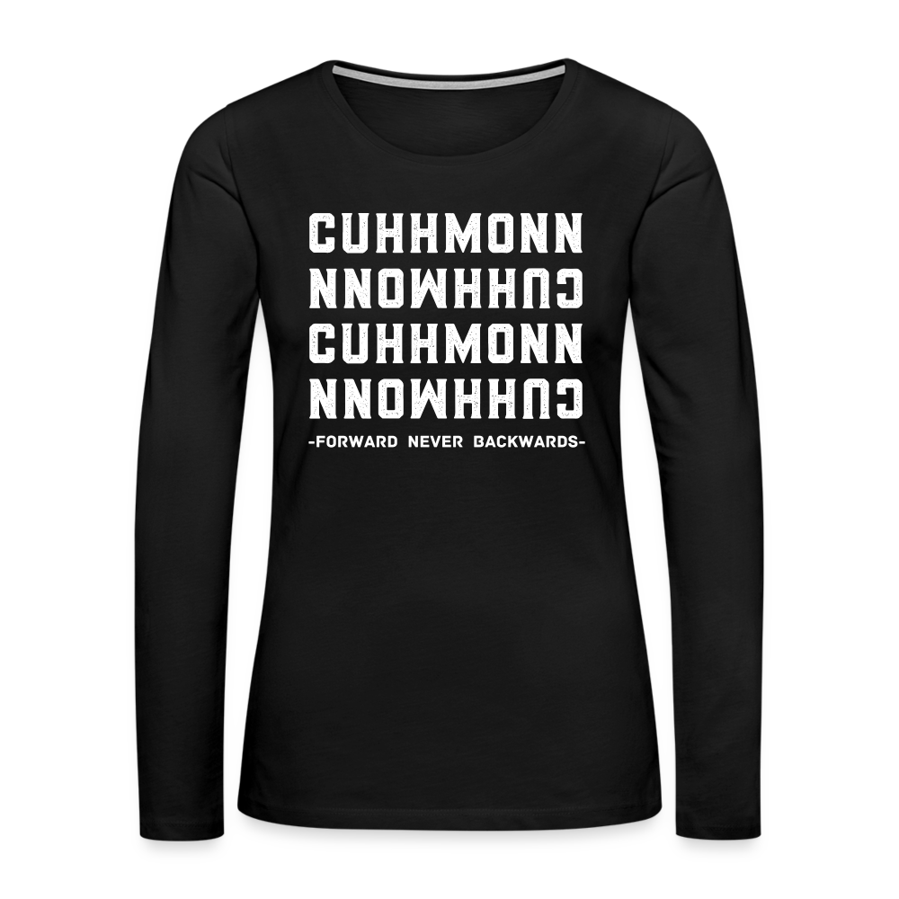 Women's Cuhhmonn Long Sleeve T-Shirt - black