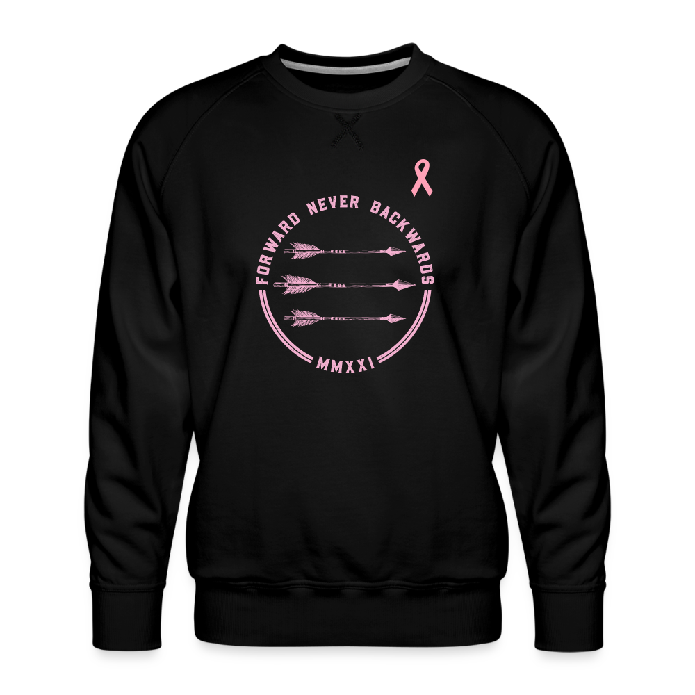 Men’s Breast Cancer Sweatshirt - black