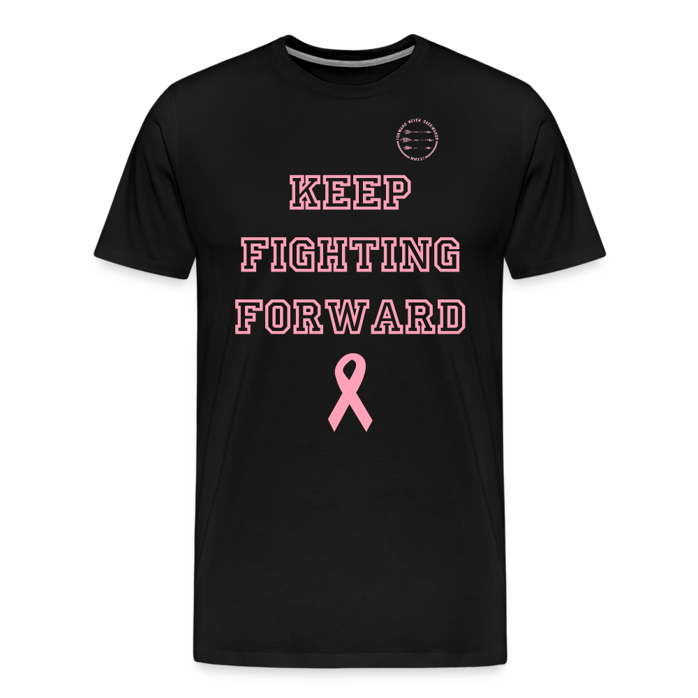 Men's Keep Fighting Forward T-shirt - black