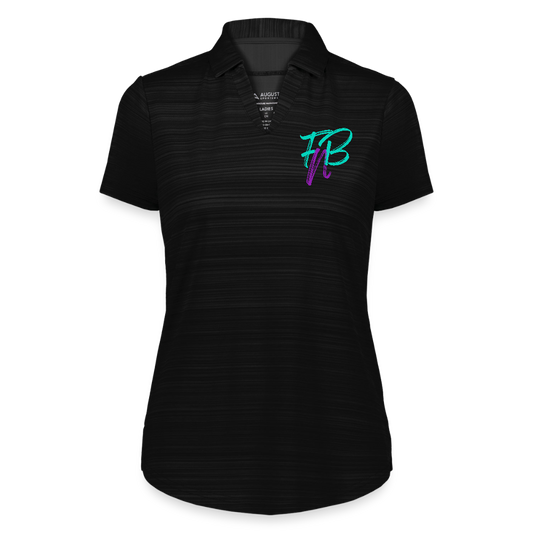 Ladies Suicide Prevention Polo - black