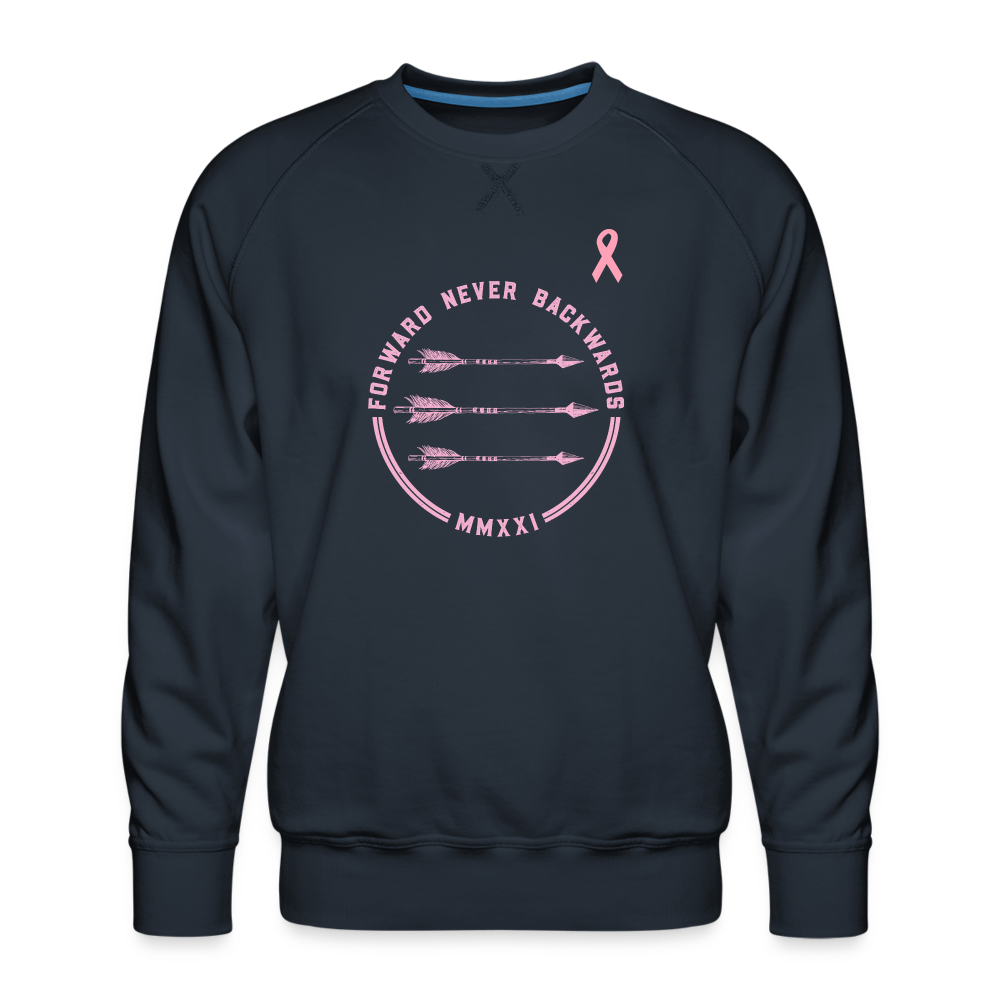 Men’s Breast Cancer Sweatshirt - navy