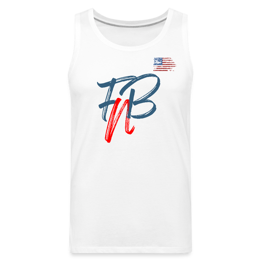 Men’s America Tank - white