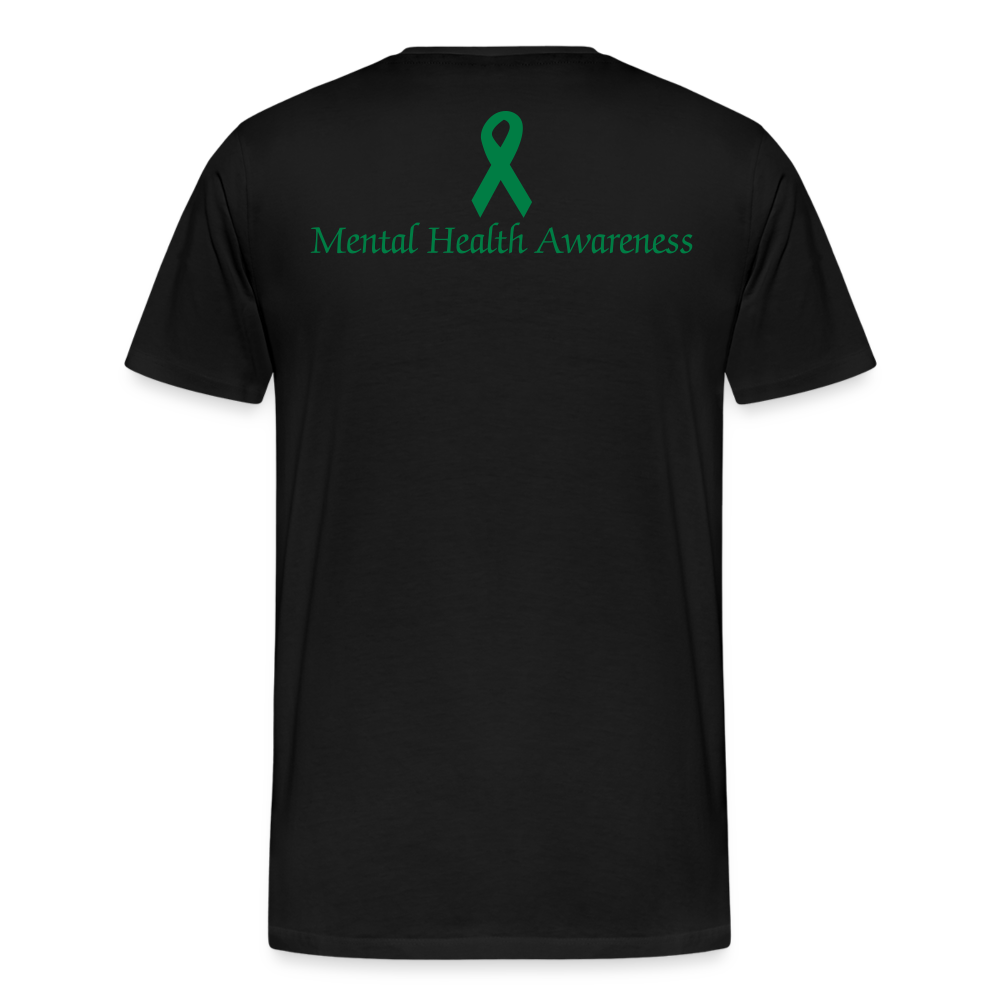 Men's Mental Health Awareness T-shirt - black