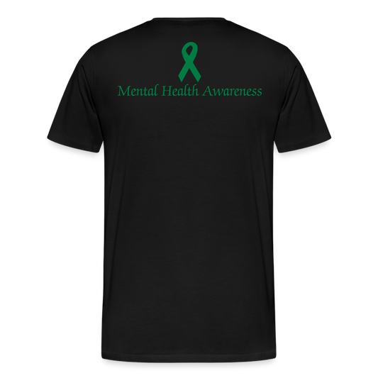 Men's Mental Health Awareness T-shirt - black