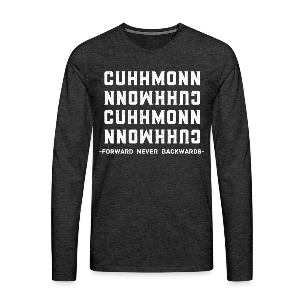 Men's Cuhhmonn Long Sleeve T-Shirt - charcoal grey