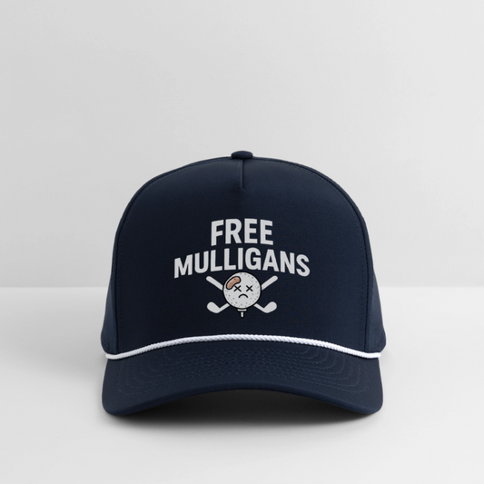 Free Mulligans Cap - navy/white