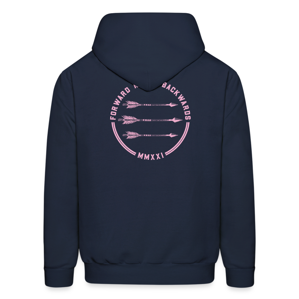 Breast Cancer Halloween Hoodie - navy